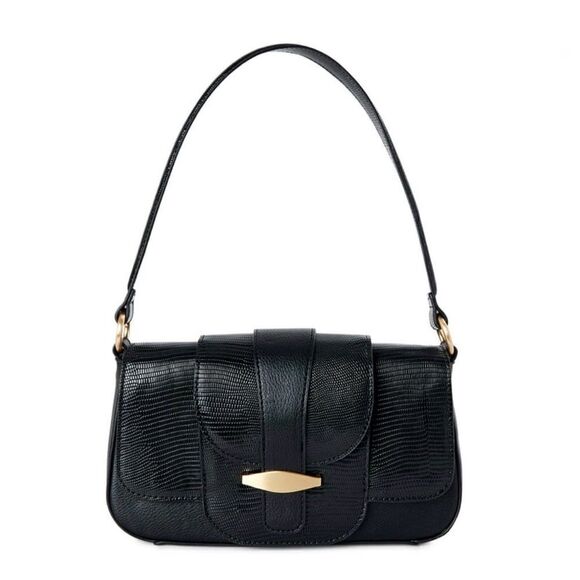 Time and Tru Mia Black Shoulder Bag - Picture 6 of 7